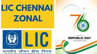 LIC Chennai Southern Zonal 76th Republic Day Celebration #chennaiviews
