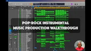 Pop-Rock Instrumental Production Walkthrough Tutorial | Step-by-Step Stock Music Production Guide