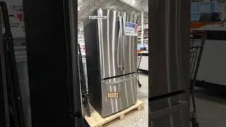 GE Counter-Depth French Door Fridge #fyp