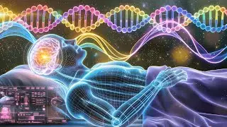 432Hz + 528Hz | The DEEPEST Healing Sleep: Whole Body Regeneration, Release of Melatonin and Toxin