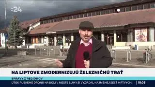modernazacia medzi Liptovsk&yacute; Mikul&aacute;&scaron; Liptovsk&yacute; Hr&aacute;dok Pal&uacute;dzka roku 2025