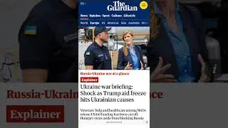 Update on Ukraine: Trump has no clue, Russia rewriting history #ukraine