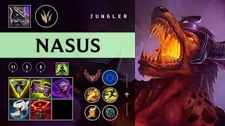 Nasus Jungle vs Kha'Zix - EUW Grandmaster Patch 26.02