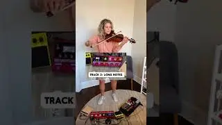 Diana Ladio loops Pink Pony Club on 5-string violin