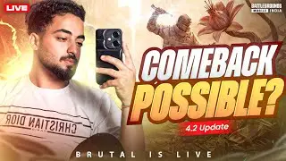 BGMI LIVE🔥Solo vs Squad Rush Gameplay | Brutal is Live #shortslive #bgmilive #bgmi #livestream