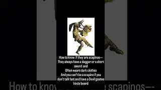 Low quality and old style short film about the SCAPINOS from (Roach tills of the circus of life)#fyp