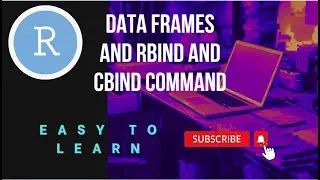 How to Create a Data Frame in RStudio| Data Structures | R StudioTutorial for Beginners