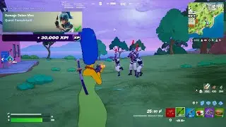 Fortnite - Damage Dober Men (Simpsons Kickstart Quests)
