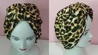 Turban Hat Tutorial / Turban Hat Sewing Pattern / Turban Hat DIY / Making Turban Hat