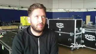 Zildjian Behind the Scenes - Chris Hayden of Florence and the Machine