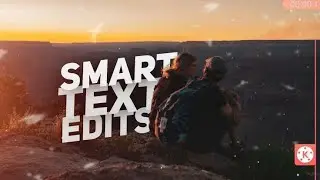 SMOOTH TEXT ANIMATION | HOW TO  create a Kinemaster | Kinemaster Tutorials | FAIZENY |