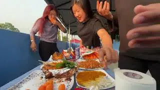 Who won the game running eating challenge 🤣😂🤟🏻😜