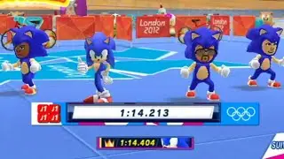 Cycling | Mario & Sonic at the London 2012 Olympic Games | 1min14s213ms (Pause buffer) [PB]