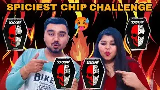 WORLD SPICIEST JOLOCHIP CHALLENGE🔥🥵 | Sister VS Brother | KOMAL PATEL VLOGS