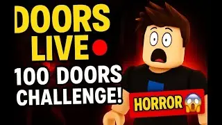 LIVE 🔴 Roblox DOORS &ndash; Can We Survive 100 Doors? | Hindi Live | Horror Challenge