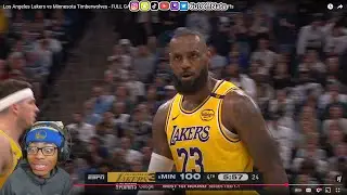 LAKERS FAV OPP REACTS TO #3 LAKERS at #6 TIMBERWOLVES | FULL GAME 3 HIGHLIGHTS | April 25, 2025