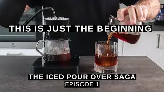 How to Make Iced Pour Over / Japanese Style Iced Coffee - Ep1