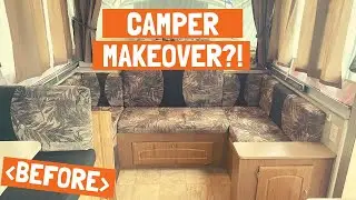 DIY Pop Up Camper Makeover Announcement!