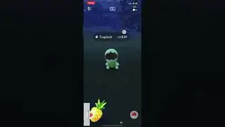 Pok&eacute;mon Go Shiny Trapinch capture