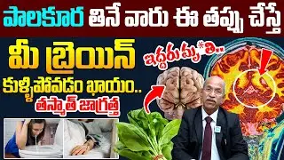 Dr Ranganadham - పాలకూర తినే వాళ్ళు ఈ తప్పు చేస్తే మీ బ్రెయిన్ కుళ్లిపోతుంది! | Brain Rot Explained