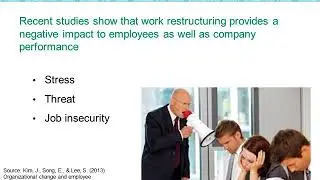 Effects of Work Restructuring on Employee Well Being