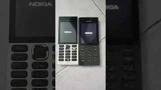 Nokia 150 (2017) vs Nokia 216 startup has battery empty #shorts #nokia #roadto1ksubs