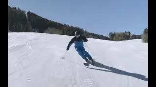【双板滑雪】转载 如何在陡坡控制好小回转 中文字幕