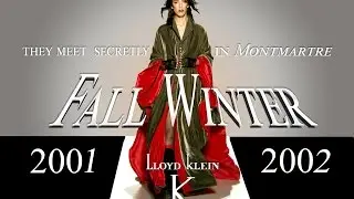 Lloyd Klein Runway | Fall 2001 | Meet in Montmartre | NYFW
