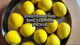 Healthy No-Oil Lemon Pickle Recipe | Tangy, Sweet & Spicy | Instant Nimboo Pickle