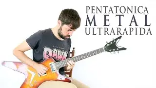 Como Tocar Pentatonicas Ultra Rapidas Estilo Rock Metal - Solos Guitarra TAB + Backing Track