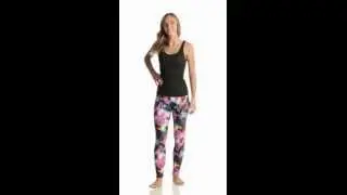 Sporti Studio Neon Nights Printed Performance Legging | SwimOutlet.com