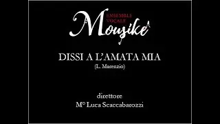 L. Marenzio - Dissi a l'amata mia - Ensemble Vocale Mousiké - dir. Luca Scaccabarozzi