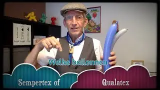 Vouwballonnen /  welke kun je het beste gebruiken - Haagse Ballonnenboer |  twisting balloons