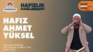 Hacı Mustafa Gültekin Cami İmam Hatibi Hafız Ahmet Yüksel | Kestanepazarı Hafızlık Merasimi 2025