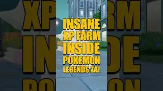 Получайте опыт БЫСТРО в Pokemon Legends ZA!!