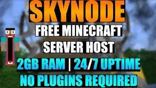 IS SKYNODE THE BEST FREE MINECRAFT SERVER HOST FOR 2021? GET YOUR FREE 24/7 MINECRAFT SERVER TODAY!