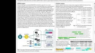 Developing annotated corpora for training and evaluating biomedical text mining algorithms