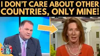 Weird Trump Loyalist SOUNDS DUMB Linking Tariffs To FREE SPEECH!