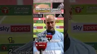 Ranking The Funniest Pep Guardiola Interviews