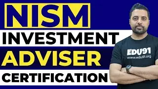 NISM Investment Adviser Level 1 Course Overview and Pre-Launch | NISM | Nitin Guru