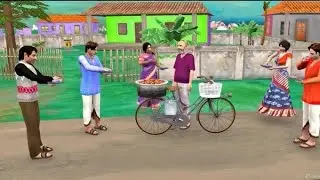 10 ₹ Manchurian Femous Cycle uncle selling cycle in manchurian Street food Hindi kahaniyan 