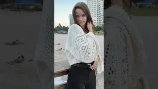 Lace Sweater pattern is available in my shop - link in comments