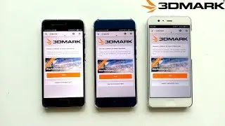 Honor 9 vs. Huawei P10 vs. Huawei P10 Plus - 3DMark Benchmark Test