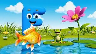 The Friendly F Song 🐸 ABC Phonics for Kids | Learn the Alphabet