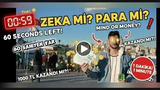 1000 TL KAZANDI MI? 😱 | MIND OR MONEY #shorts