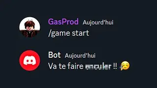 J'ai Créé Un JEU VIDEO Avec DISCORD