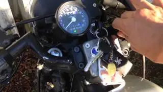 CX 500 kold start