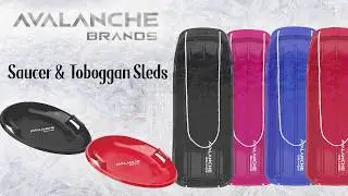 Avalanche Brands - Saucer & Toboggan Sleds