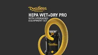 Dustless Answers: HEPA Wet+Dry Pro Vacuum, 8 Gallon