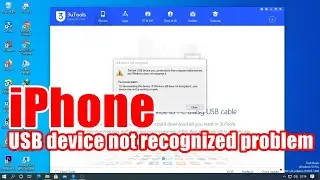 Iphone USB device not recognized problem